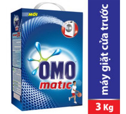 Bột Giặt OMO Matic Xanh  túi 2,9 kg Thùng 4 túi